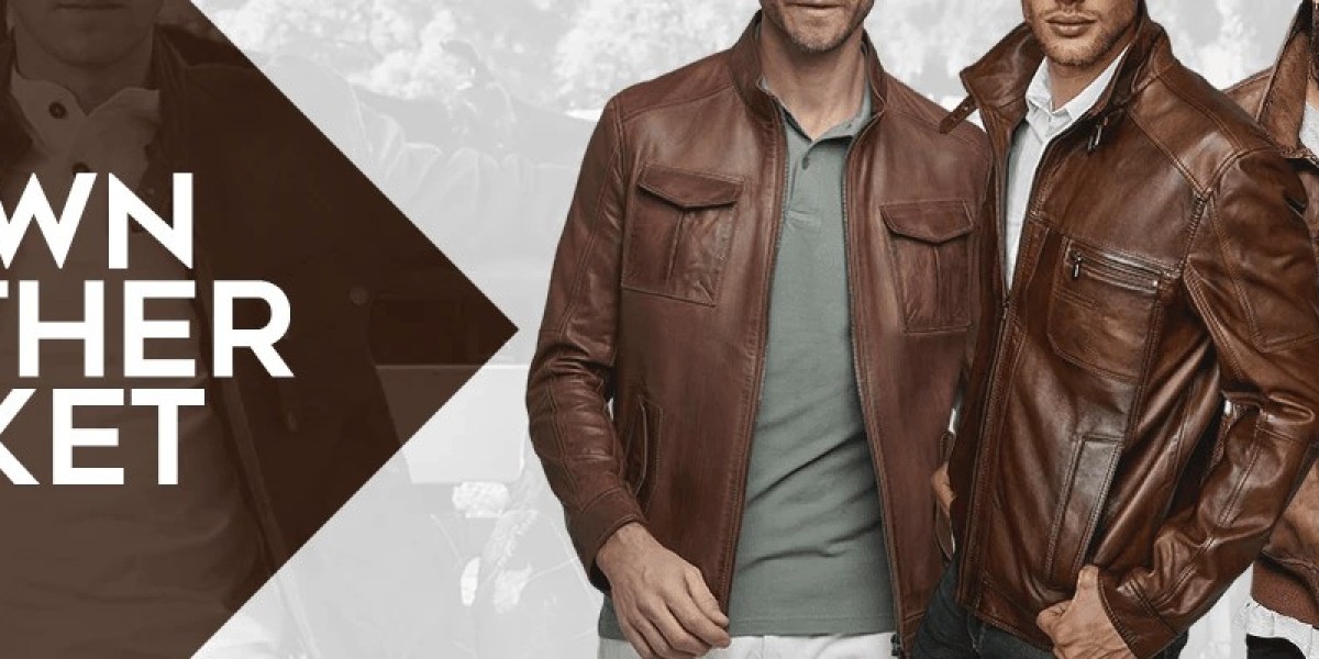 The Ever-Evolving World of Fashion: brown color leather jacket